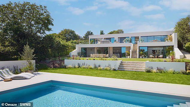 But less than two months later, it was revealed he had put the property, pictured, in Exmouth, Devon, on the market for £2.35million