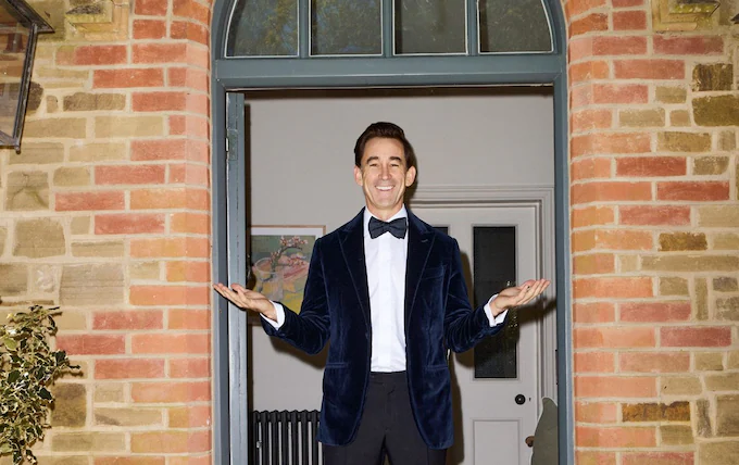 Matt Pohlson at the Godalming house that will be in the prize draw for June 2026